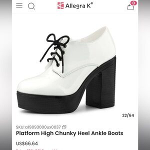 ALLEGRA K tie up sneaker heels